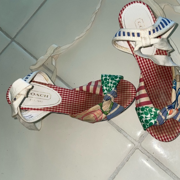 Coach wedges - Picture 3 of 7